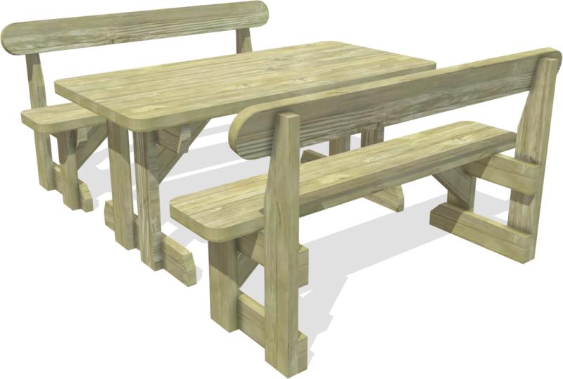 arredo tavolo panca relax bimbi xc30e