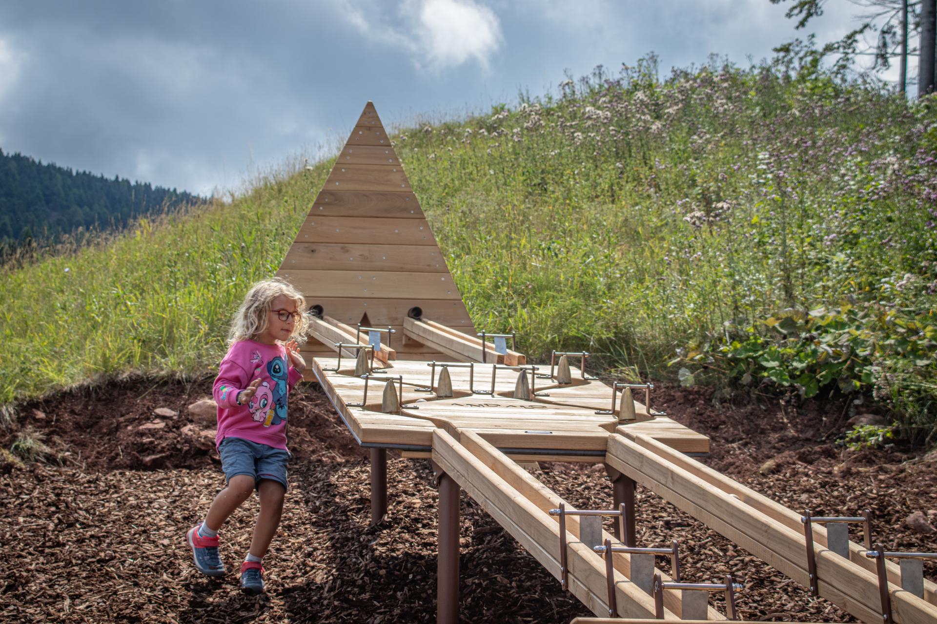 in paganella un nuovo parco giochi diffuso