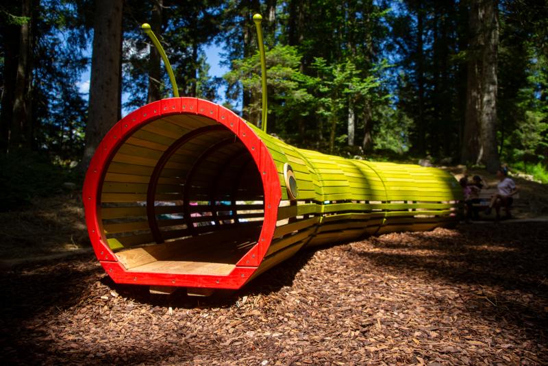 in paganella un nuovo parco giochi diffuso