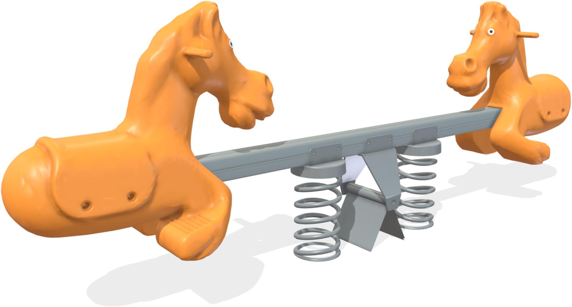 parchi linea giochi a molla cowboy xfam41