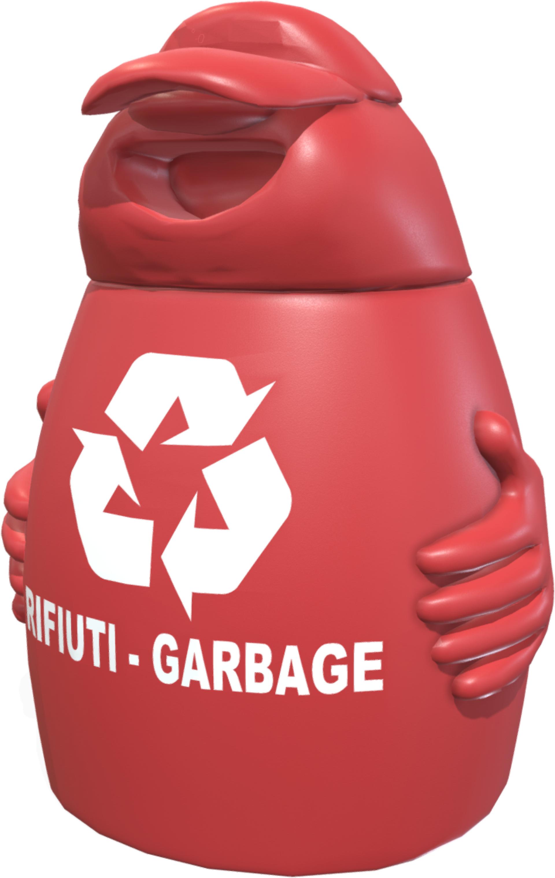 arredo cestini portarifiuti big bobo rifiuti xp54eco r