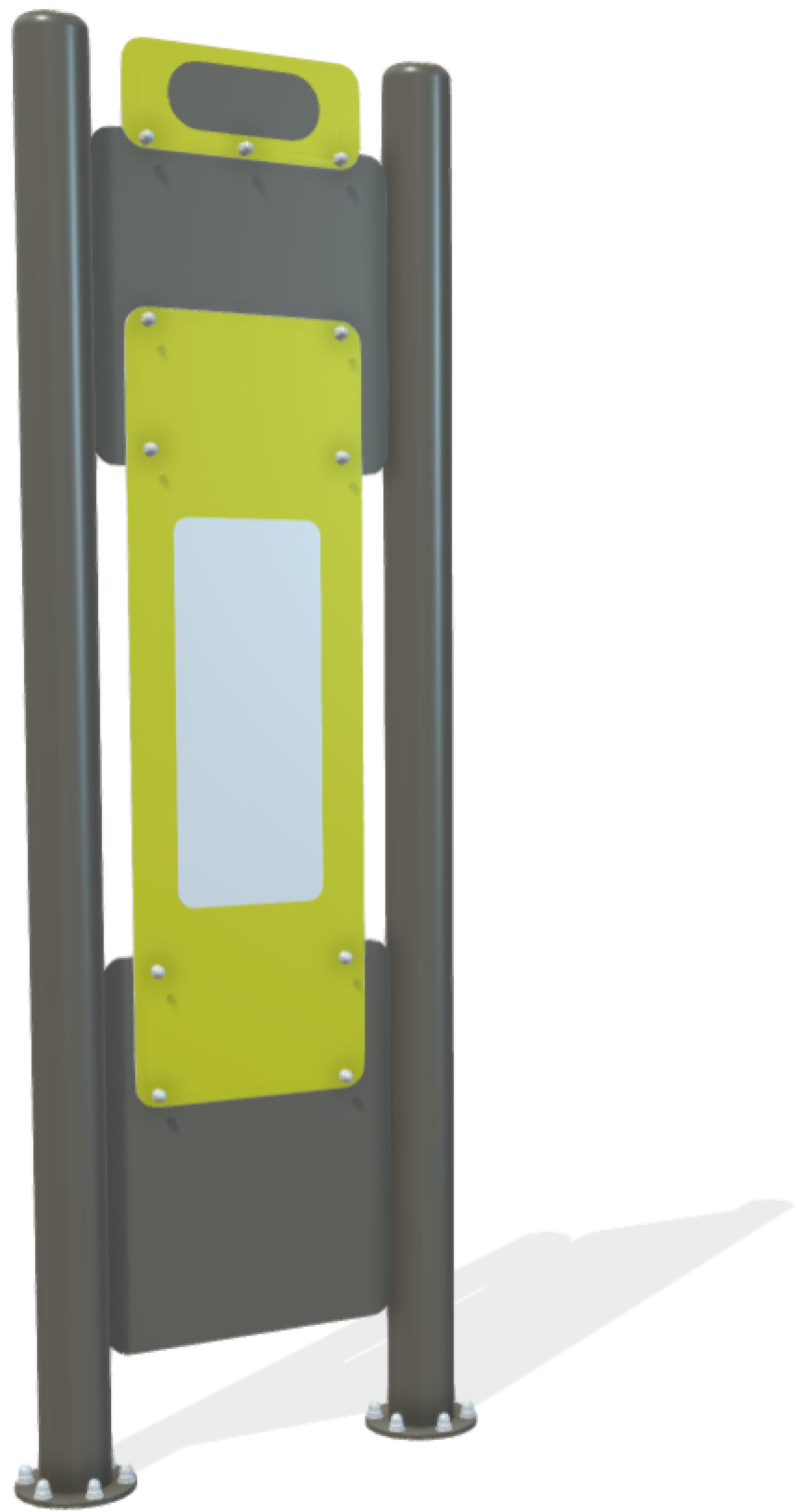 fitness basic fitness info board pylon tr73