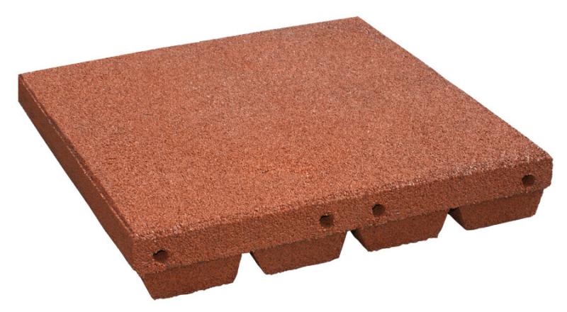 parchi pavimentazione antitrauma piastre quadrate 8 cm xp300