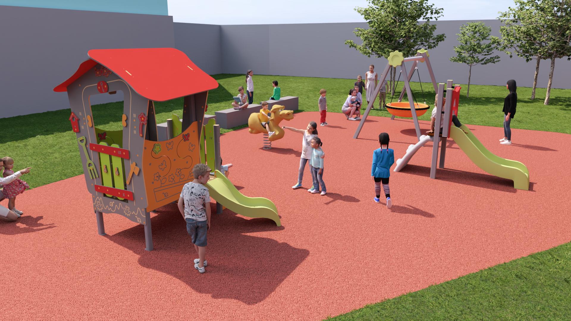 progetti di parchi gioco il giardino nella scuola materna