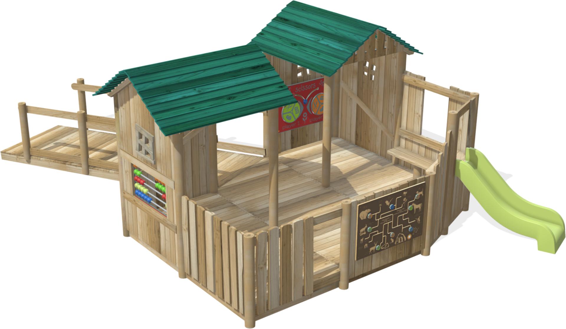 playgrounds robinia tower inclusive village xr55