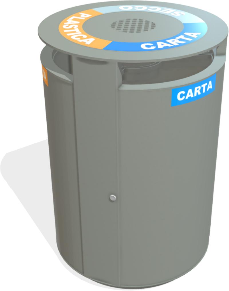 arredo cestini portarifiuti cestino recycling cdf01