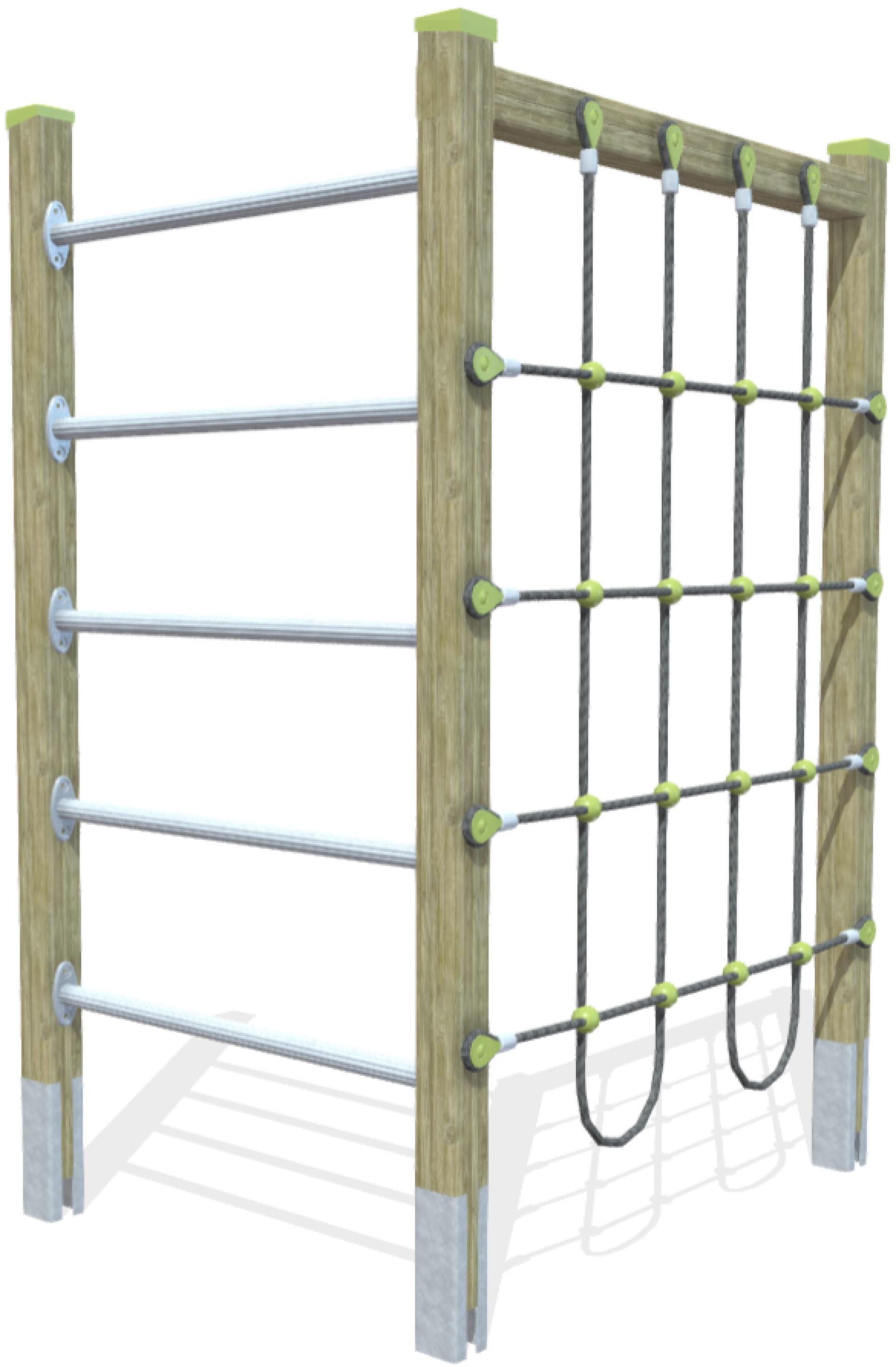 parchi linea strutture darrampico spalliera rete xsp31