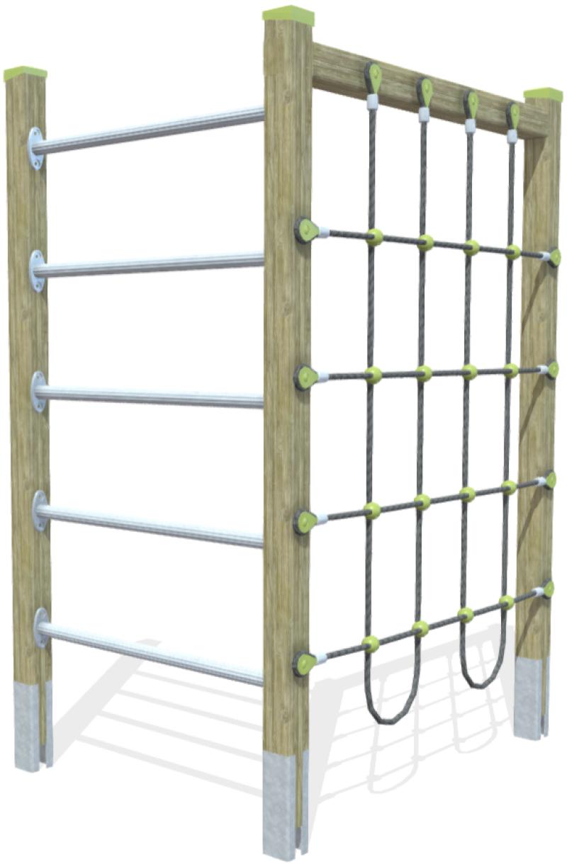 parchi linea strutture darrampico spalliera rete xsp31