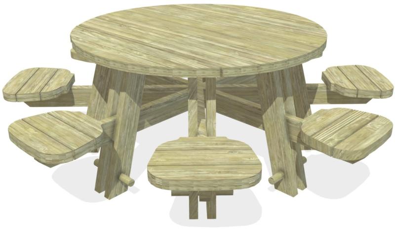 arredo tavolo panca comunica 8 legno com8