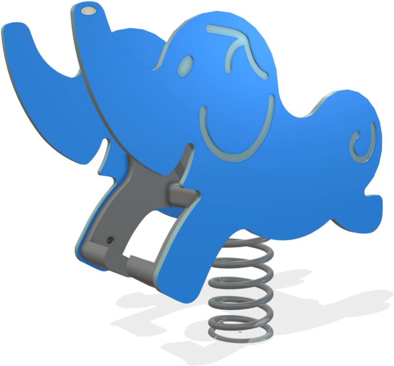 parchi linea giochi a molla tiny xfam19