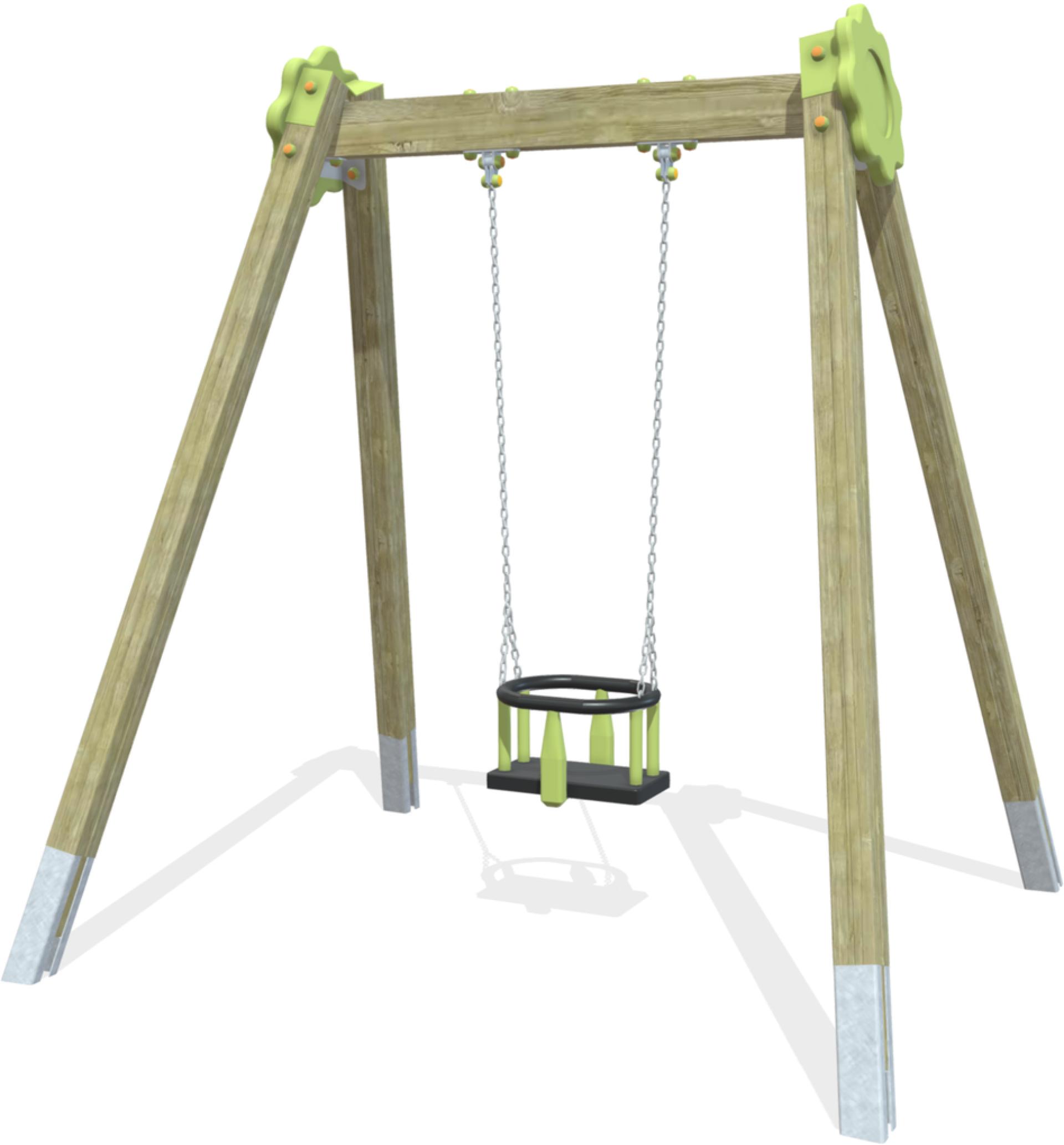 parchi altalene gabbietta singola xcal11 g