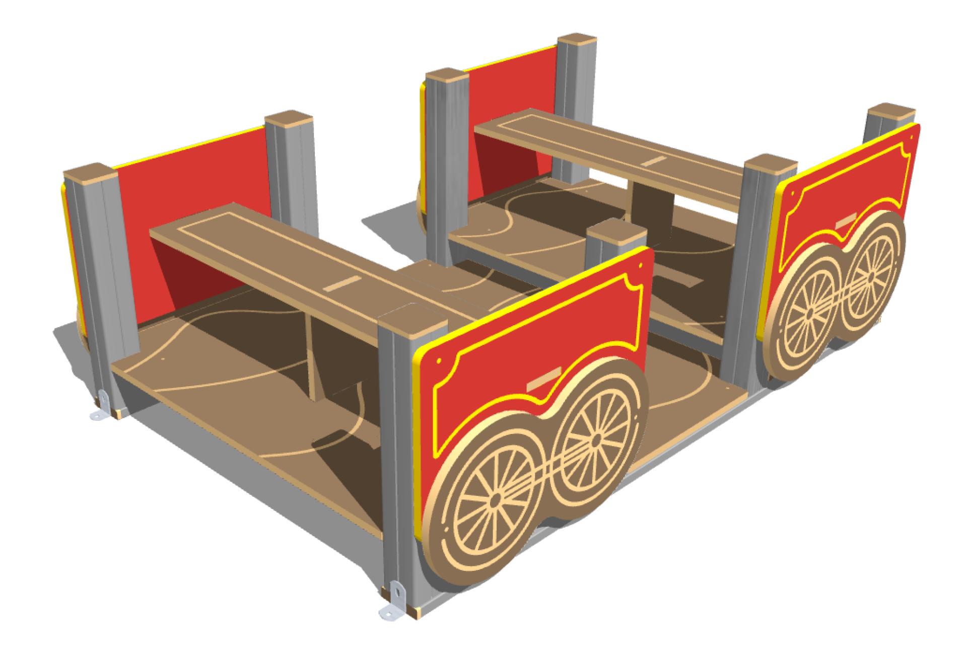 parchi strutture a tema vagone passeggeri xu68alu