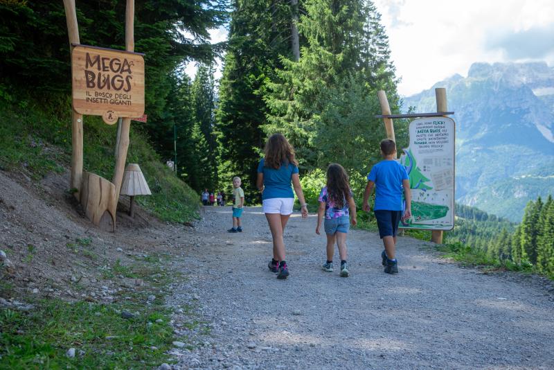 in paganella un nuovo parco giochi diffuso